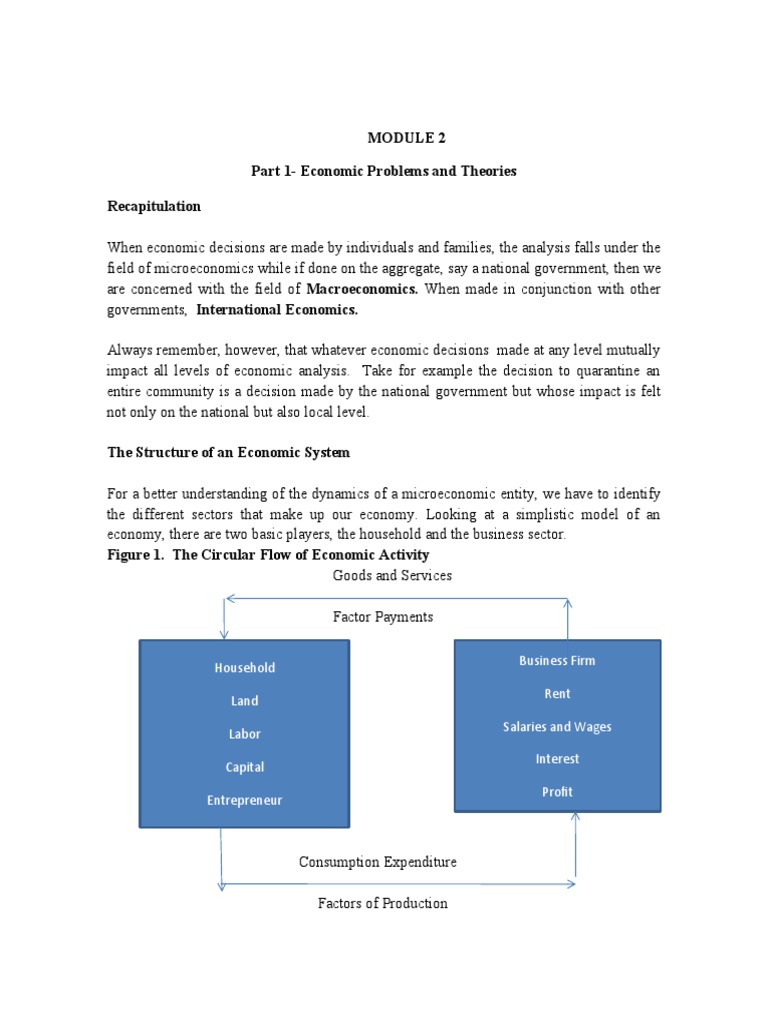 Economic Theories and Microeconomic Dynamics | PDF | Microeconomics ...