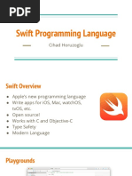 Swift Programming Language: Cihad Horuzoglu