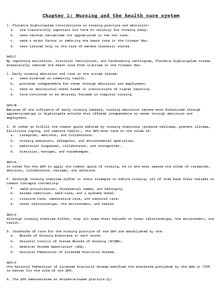 Nursing Education and Historical Impact | PDF | Nursing | Health Care