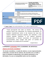 Guia de Aprendizaje para Miercoles 10 de Marzo