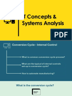 IT Concepts & Systems Analysis