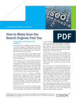 How To Make Sure The Search Engines Find You: $&Lvlrq%Hvw3Udfwlfhv7Ls6Khhw