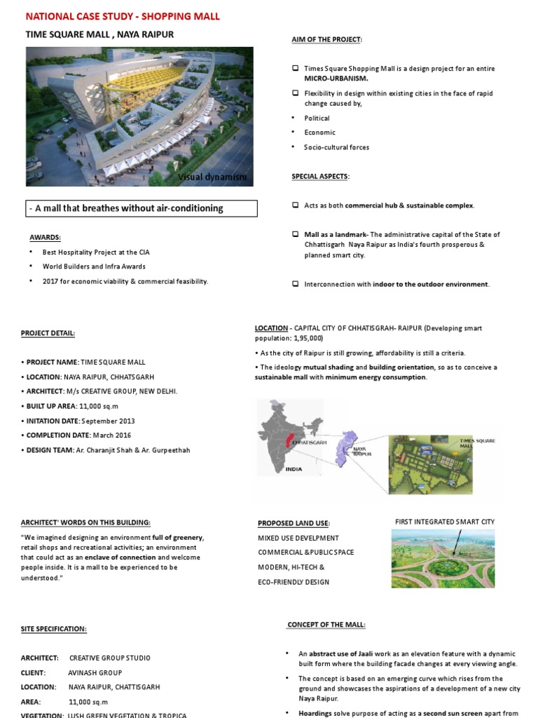 Design Case Study | Download Free PDF | Shopping Mall | Nature