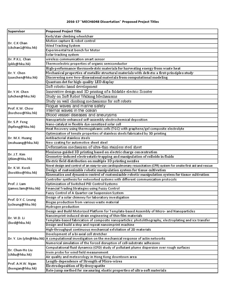 Innovative Engineering Research Topics | PDF | Applied And ...