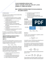 Balances Al Equilibrio Químico I