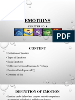 Emotions: Chapter No. 4