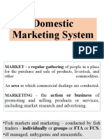 Domestic Marketing System