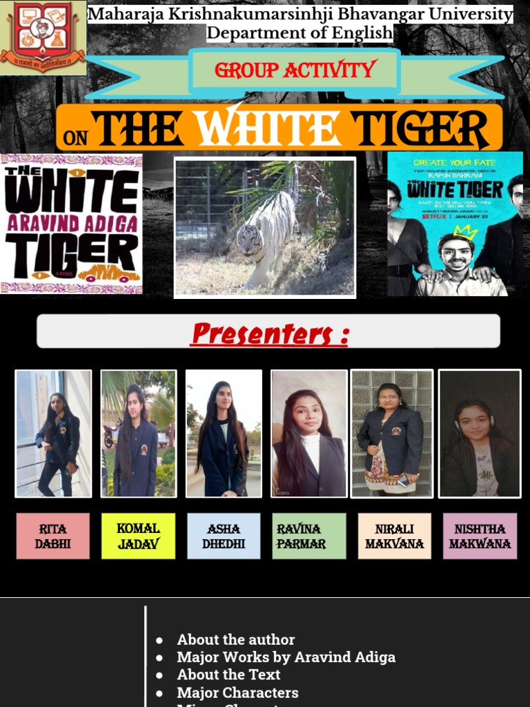 The White Tiger Presentation PDF