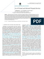 World Development Vol. 77, pp. 80–98, 2016: Remittances and the Use of Formal and Informal Financial Services