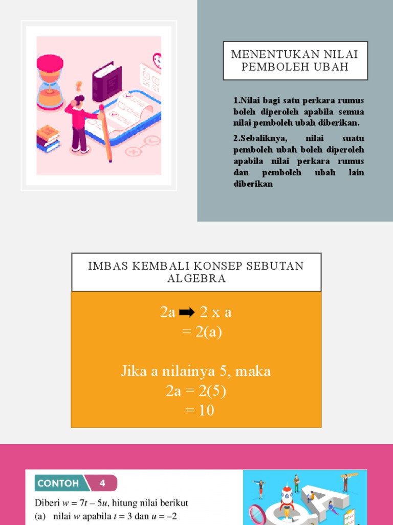 Menentukan Nilai Pemboleh Ubah | PDF