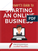 An Introvert's Guide To: Starting An Online Business
