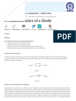 VI Characteristics of Diode