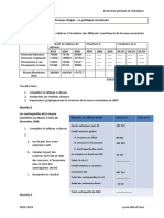 TD Politique Monétaire