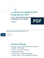 Wiley Cmaexcel Learning System Exam Review 2015: Part 1: Financial Reporting, Planning, Performance, and Control