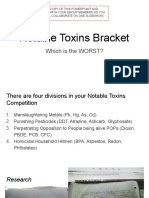 Notable Toxins Bracket: Which Is The WORST?