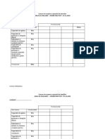 GRILA DE EVALUARE Proba Practica