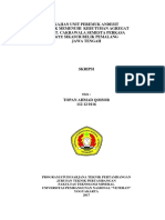 Kajian Unit Peremuk Andesit Untuk Memenuhi Kebutuhan Agregat Di Pt. Cakrawala Semesta Perkasa Site Sikasur Belik