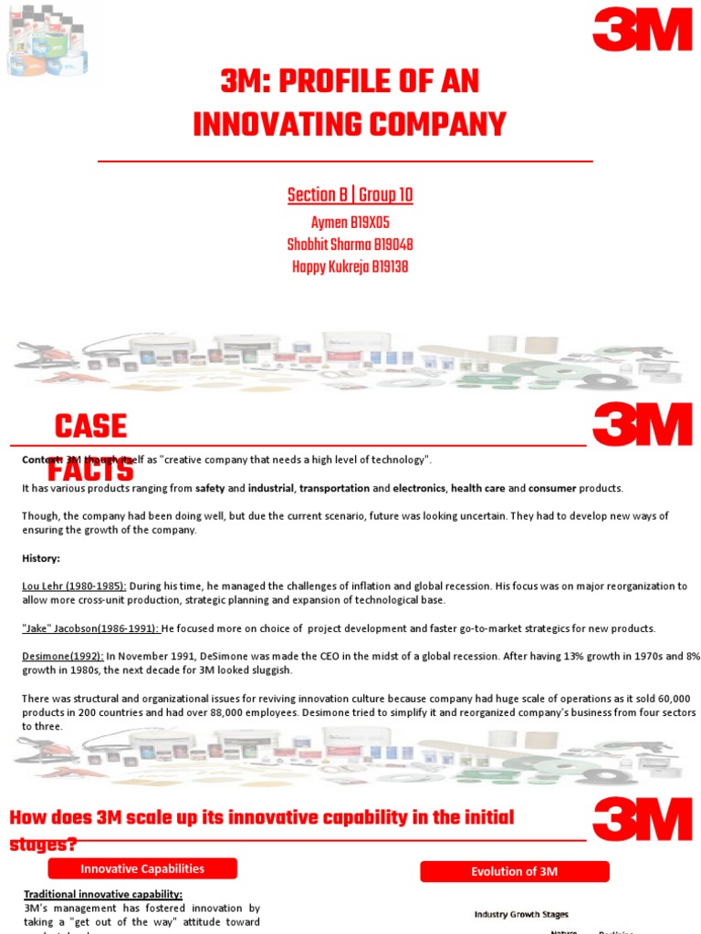 3M's Innovation Strategies and Challenges | PDF | Six Sigma | Innovation