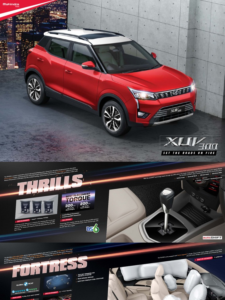 XUV300 Brochure PDF