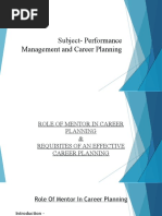 Performance Management and Career Planning (PPT)