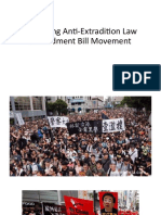 Hongkong Anti-Extradition Law Amendment Bill Movement