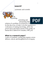 Research Paper Types and Strategies