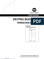 Drypro Model 793: Operation Manual