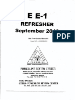 EE 1 Refresher Sept. 2010