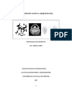 La arqueología: conceptos, métodos y problemáticas