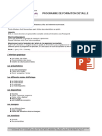 Programme Formation Powerpoint