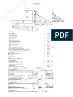 U-S Return: Tentative Section of The Wall