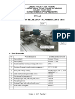 Tugas Perakitan Dan Pelepasan Transmisi Sabuk Gilir
