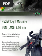 NEGEV Light Machine GUN (LMG) 5.56 MM