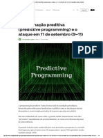 Programação preditiva (predictive programming) e o ataque em 11 de setembro (9–11) _ by Conspiração e gatos _ Medium