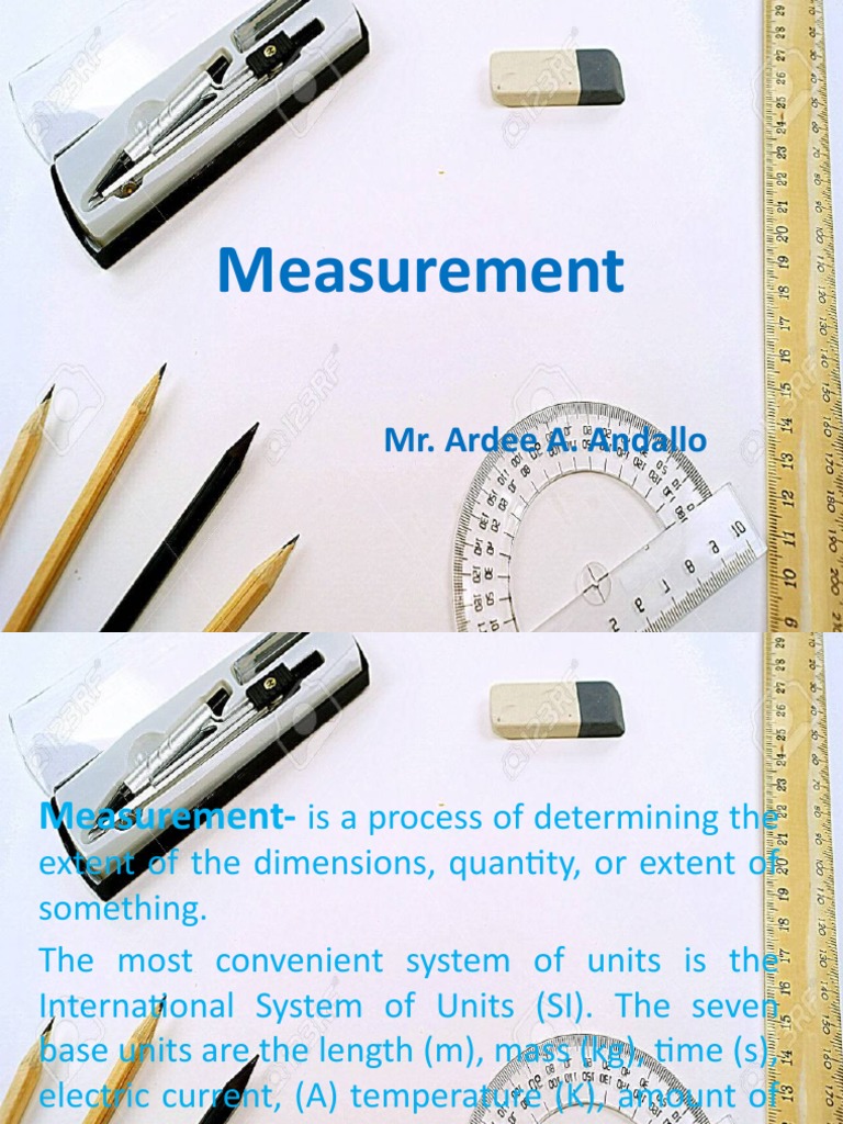 Understanding Measurement and Density | PDF | Volume | Density