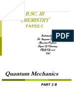 Quantum Mechnics Part 2 B