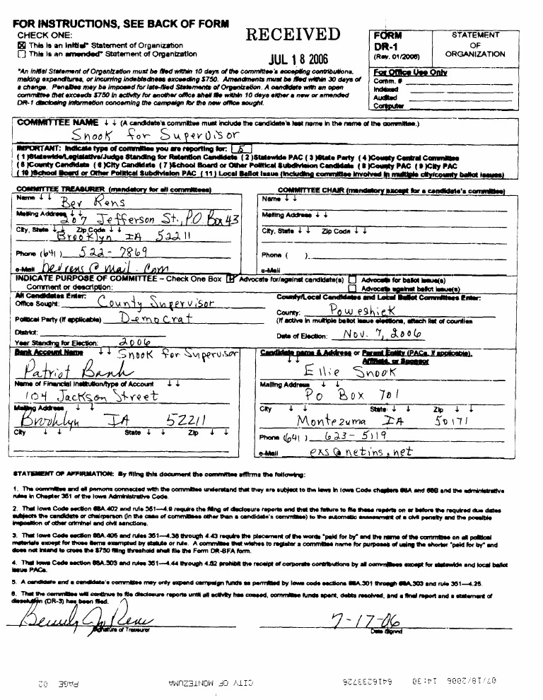 2006 07 18 - DR1 | PDF