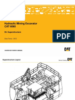 Hydraulic Mining Excavator CAT 6060: 03. Superstructure
