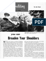 John Grimek - You Can Broaden Your Shoulders