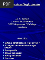 Combinational Logic Circuits