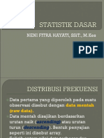 Materi Statistik 2 (Kebidanan)