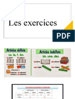 Les Exercices - Les Articles