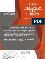 Chapter 3.1 - Fluid Pressure On Plane Surfaces