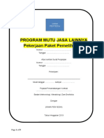 PROGRAM MUTU JASA LAINNYA - PEMELIHRAAN Plus Beli Suku Cadang