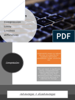 Compression: Compression Lossy Lossless Differences