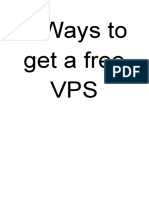 7 Methods to Get a Free VPS Under 40 Characters
