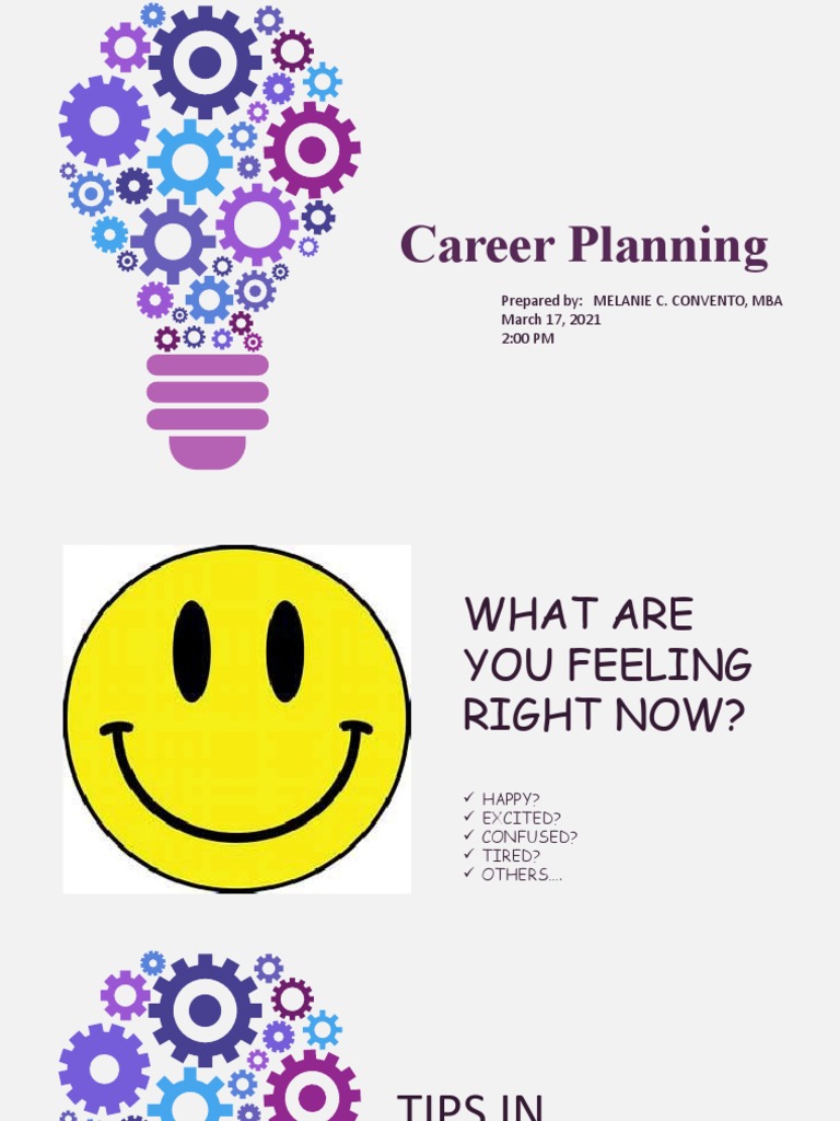 Tips For A Successful Career Choice | PDF | Extraversion And ...
