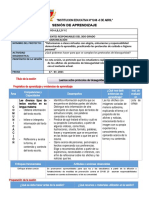 Sesion de Aprendizaje de Comunicacion-17-03-21