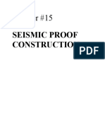 Chapter #15: Seismic Proof Construction