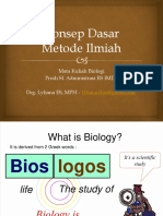 1. Konsep Dasar Metode Ilmiah